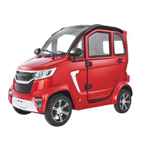 4-Wheel Enclosed Mobility Scooter for Seniors Adults, 660lbs Capacity, 3-Seater 2000W Electric Recreational Mobility Scooter 45 Miles Long Range