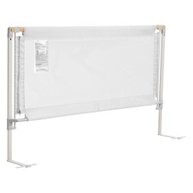 Toddler Bed Rail, Kids Beds Guard Rail with Reinforced Iron Pipe and Oxford Cloth, Adjustable Height Bed Side Railing