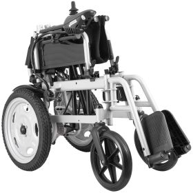 Electric Wheelchair for Adults Seniors, 265 lbs Weight Capacity, 17.5in Width Lightweight Foldable Motorized Power Wheelchairs