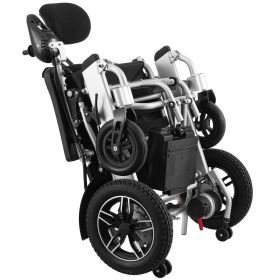 Electric Wheelchair for Adults Seniors, 300 lbs Weight Capacity, 20 in Width Lightweight Foldable Motorized Power Wheelchairs