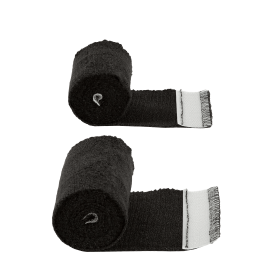 Elastic Bandage with Self-Closure 2-Pack (Color: Charcoal, size: 2")
