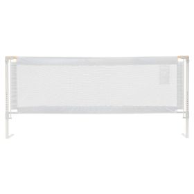3 Piece Toddler Bed Rail, Kids Beds Guard Rail with Reinforced Iron Pipe and Oxford Cloth, Adjustable Height Bed Side Railing (Side & Head/Footboard Size Range: King, Guard Position: Double Sides+Footboard)