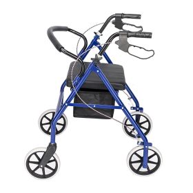 Iron Walker with Wheels Black & Red (Color: Blue)